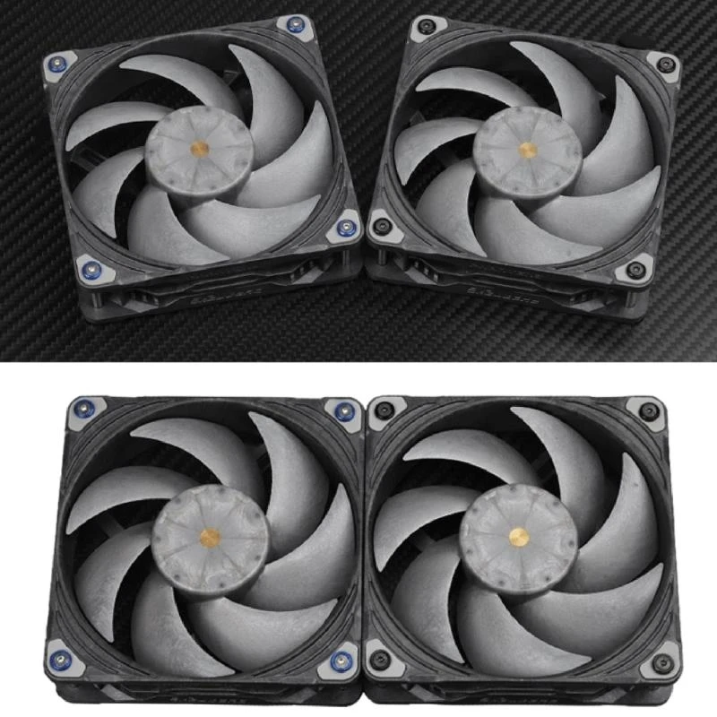 4SET COMPUTER FANS ВИНГИ ДЛЯ ВИНТЫ Охлаждения вентиляционного вентилятора толщиной 25 мм