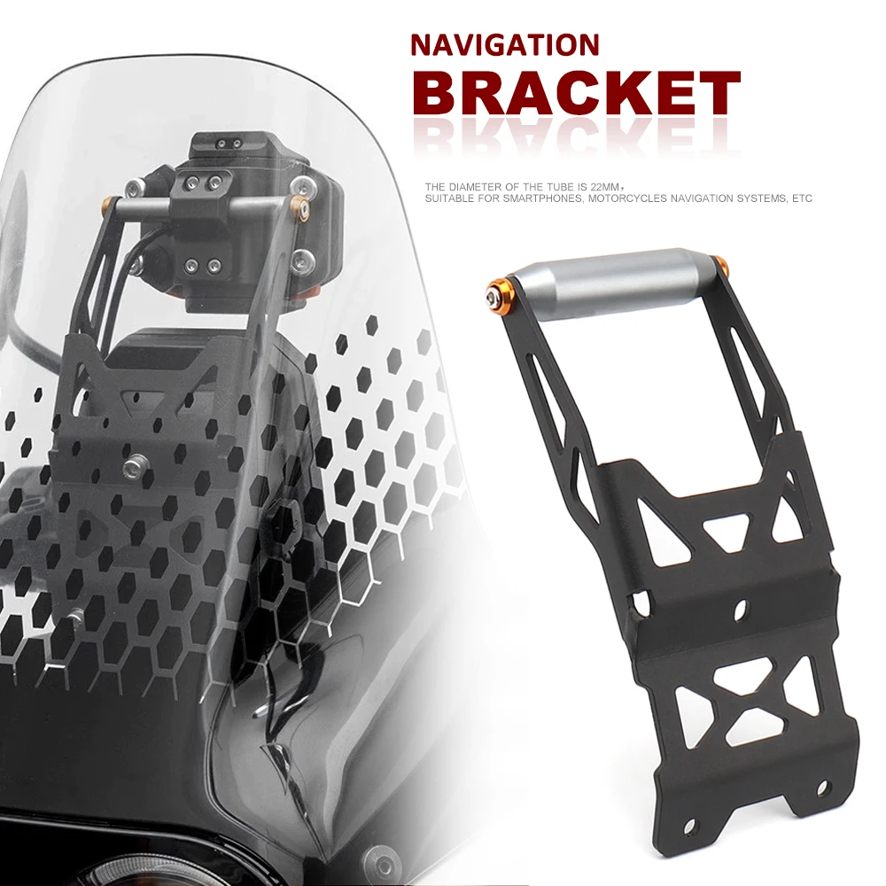 

Motorcycle Accessories Smart Phone Stand Holder Mount GPS Navigation Bracket 22MM For DUCATI DESERT X DesertX Desert X 2023