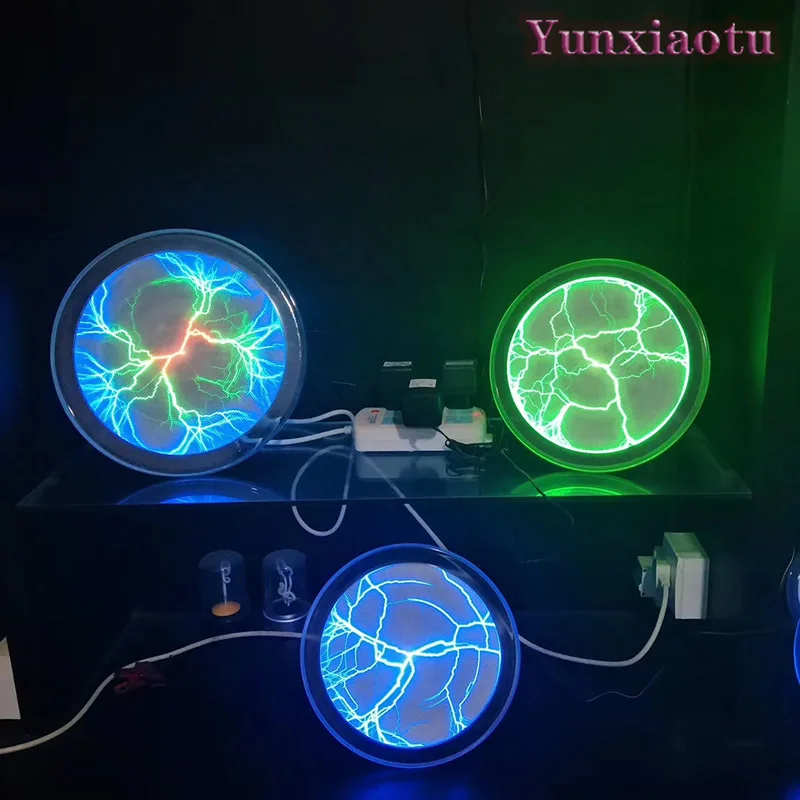 USB Flash Disc 6 Inch Blue Three-color 15cm Lightning Disc Red Green Pink Magic Disc Touch Current Light