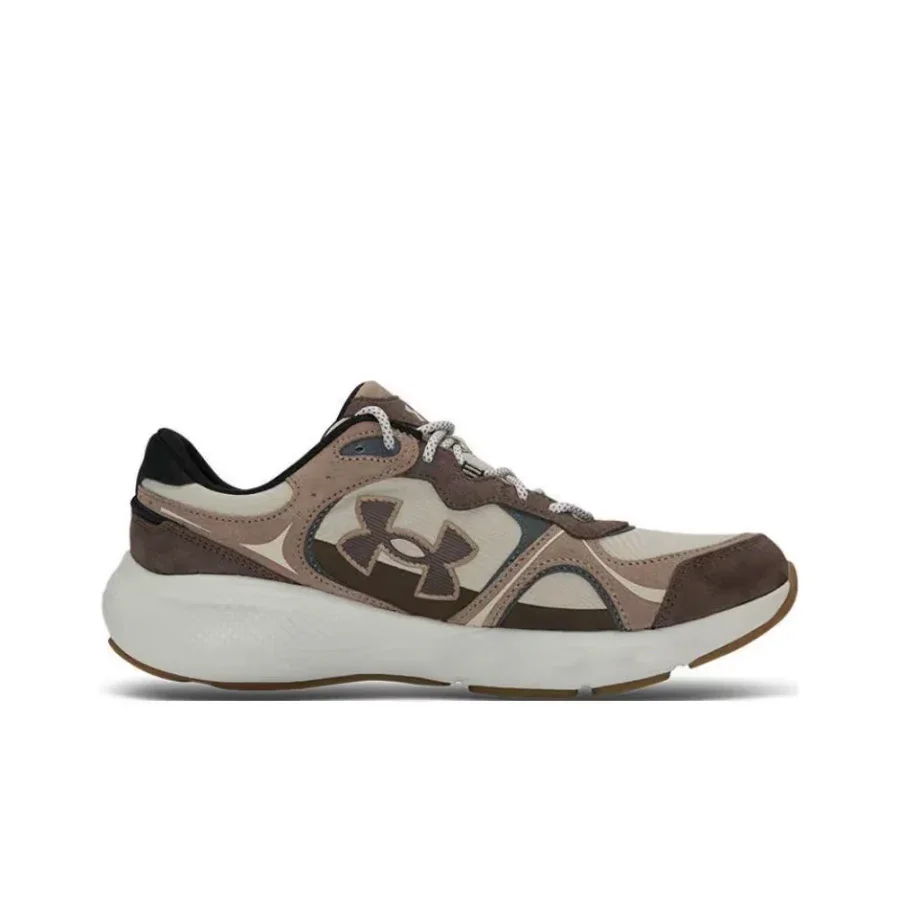 Under Armour Charged Vantage 2 Men's Brown Low-Top Runners – Retro Comfort Fit with Versatile Durable Construction 6003783-247