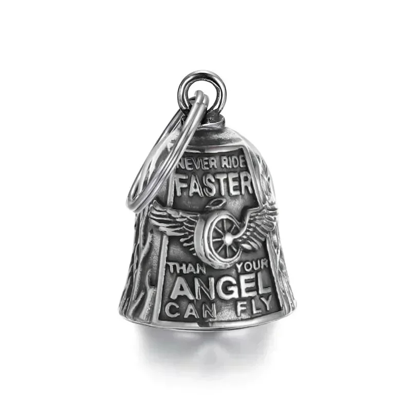 Dragon Motorcycle Bell Keychain, Riding Accessory