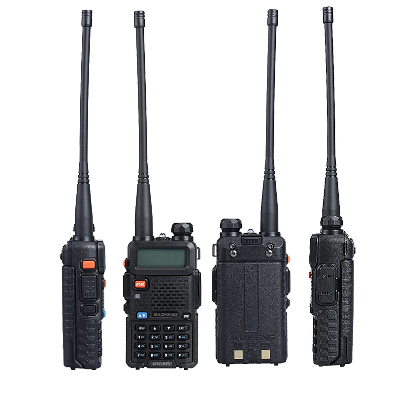 Imagem -05 - Ham Baofeng Bf-uv5r 5w 8w Portátil Walkie Talkie Rádio fm Vhf Uhf Dual Band Rádio em Dois Sentidos Amador para a Caça Uv82 Plus