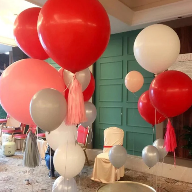 

36 Inch 25g Large Thickened Latex Balloon Wedding Birthday Party Decoration Inflatable Helium Balloon