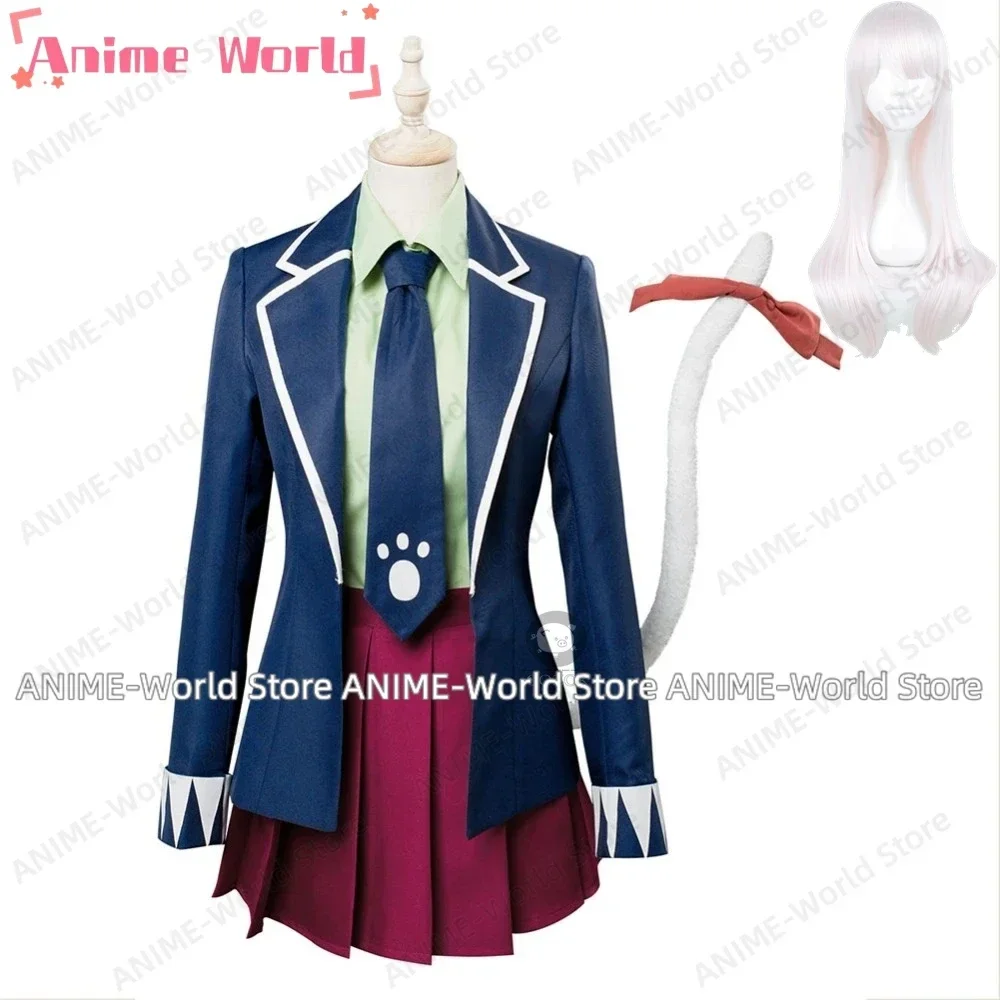 

《Custom Size》Final Season Carla Human Form Cosplay Costume Suit Uniform Jacket Top Halloween Carnival Costumes Women Girls Wig