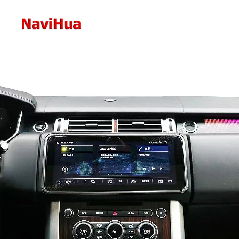 NAVIHUA Android 10 6+128GB Carplay Wifi Head unit Car DVd Player  For Range Rover Vogue L405 2012-18 Car stereo Radio Video