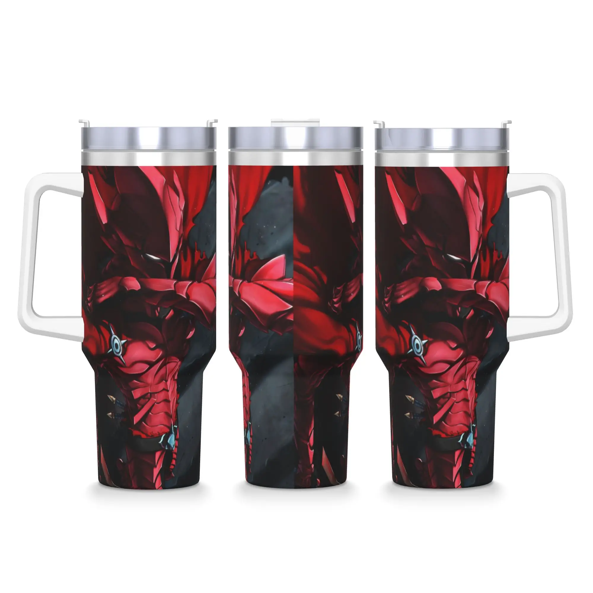 40OZ Stainless Steel Tumbler Solo Levelings Anime Coffee Mug  Heat Preservation Cold and Hot Mugs Cup Travel Water Bottle