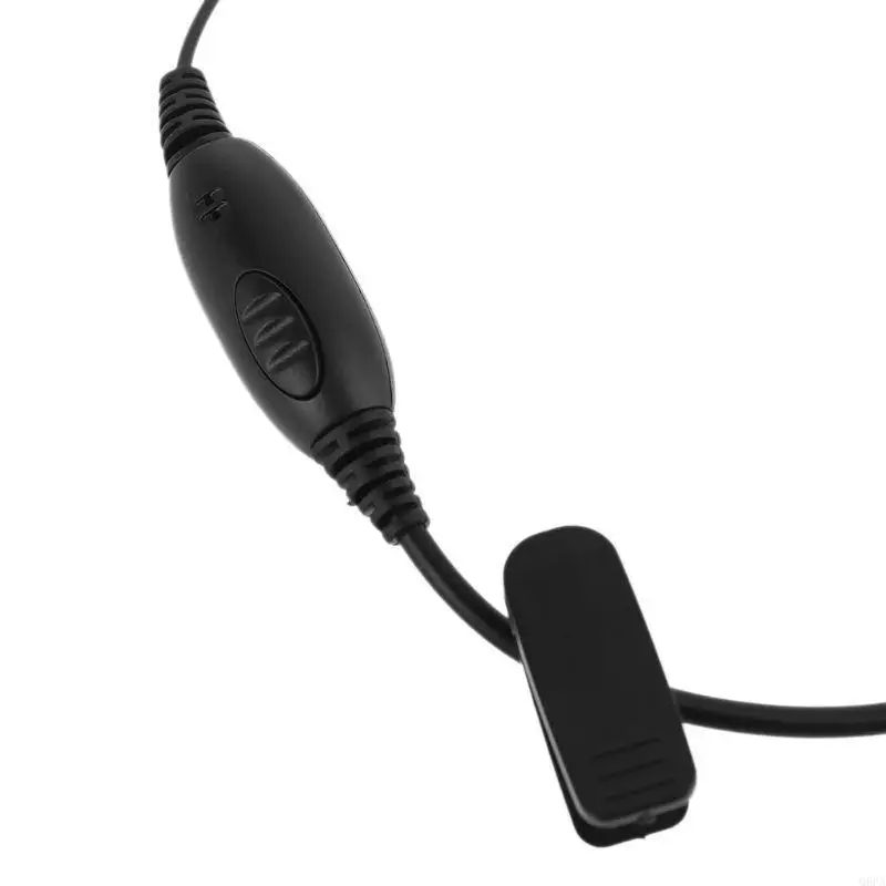 Auricular de 1 pines y 2,5mm con micrófono para Motorola, Radio bidireccional MTH600 MTH650 MTH800 MTP850 MTS850