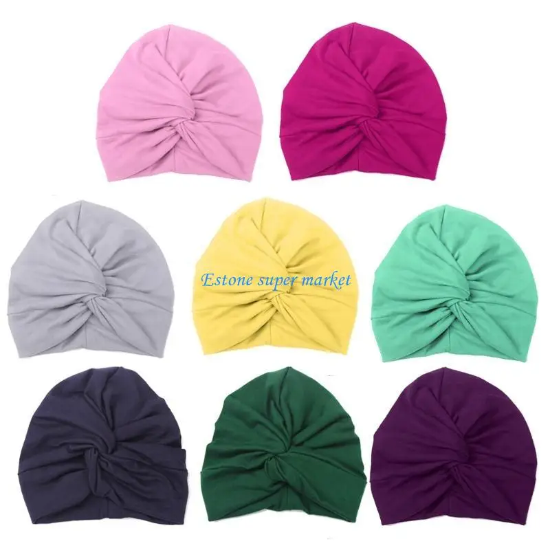 

090B Elastic Hair Cap for Sleeping Reversible Multi Color Haircare Child Headwear