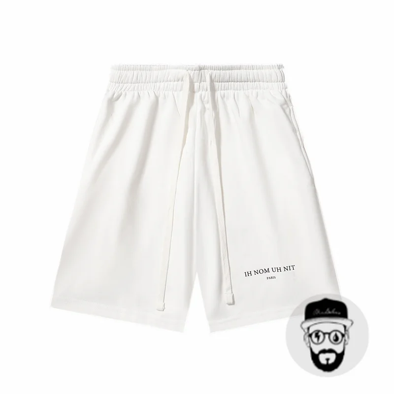 ree shipping IH NOM UH NIT men's shorts, daily pure cotton minimalist shorts