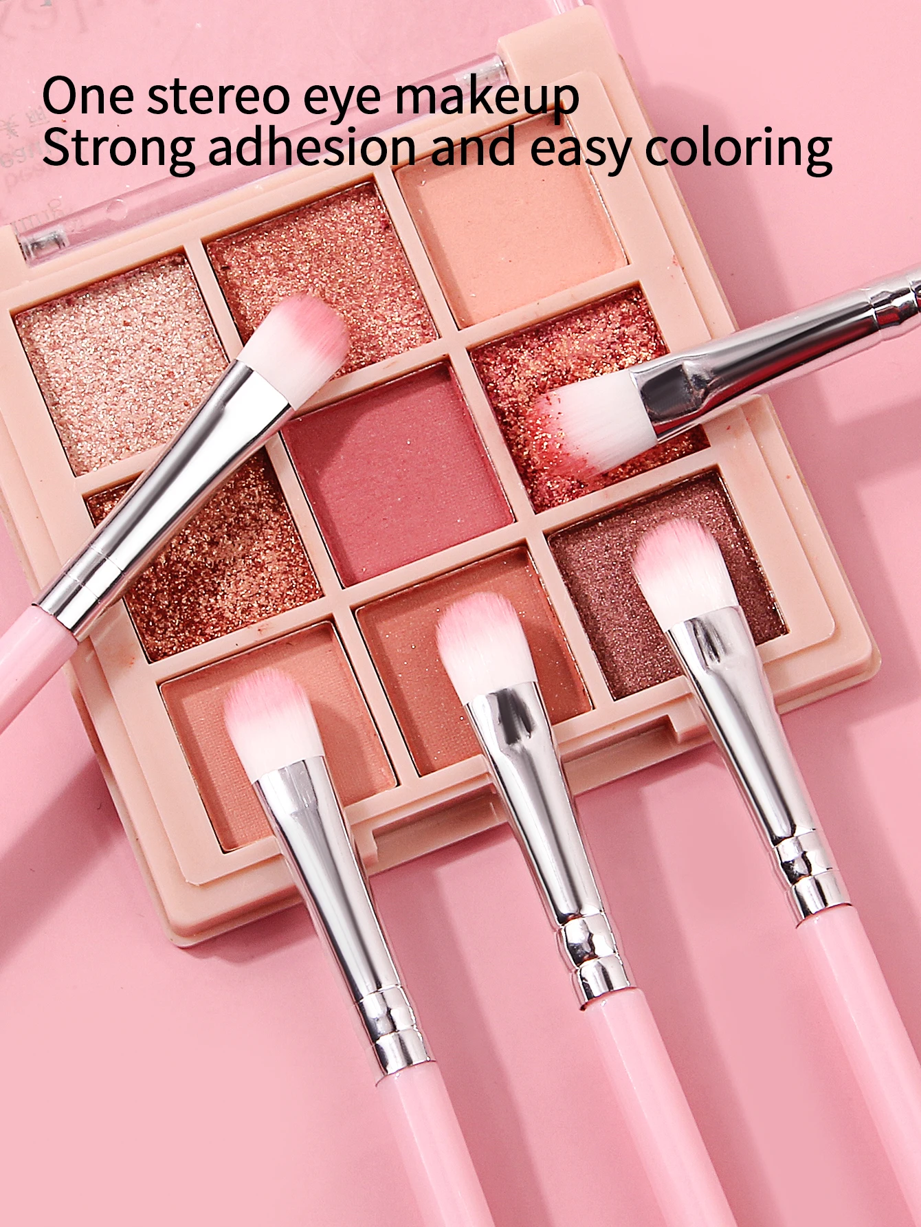 12 ชิ้นสีชมพูเงิน Ultra - บาง Lip Line คอนซีลเลอร์คิ้วแปรงรายละเอียดคอนซีลเลอร์เครื่องมือแต่งหน้า Lip Brow Contour แปรงสาย