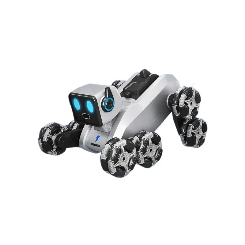 For Intelligent Remote Control Robot Dog, Induction Eight-wheel Stunt Mechanical Dog