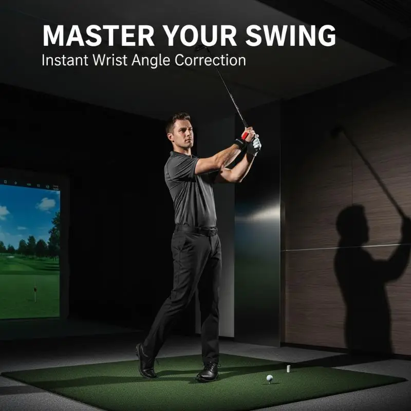 Golf Chipping Wrist Angle Corrector Golf Swing Training Aid Hold Wrist Brace Band Trainer Corrector For All Golfers