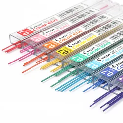 1pc Japan PILOT Color ENO 0.7 Mechanical Pencil Lead Colorful Refills PLCR-7 8 Colors 3 Mixed Colour Leads