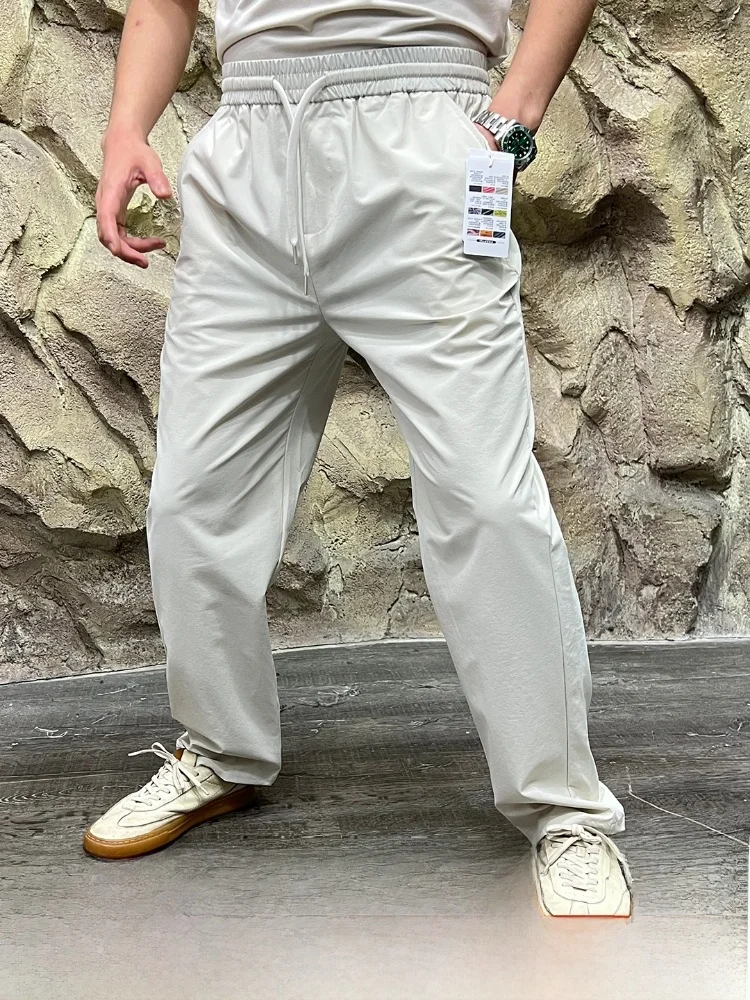 

Тонкие повседневные брюки Cool Comfort Tech, дышащие, удобные, водонепроницаемые, эластичные, для отдыха на открытом воздухе, весенние брюки...