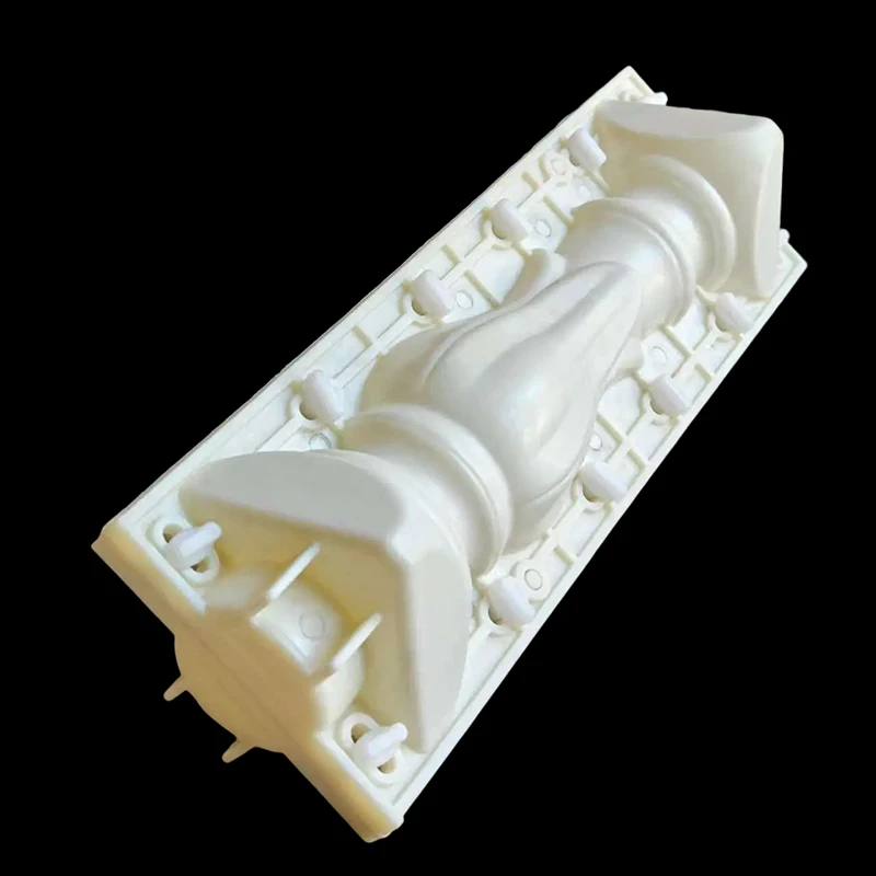 Prefabricated Railing Roman Column Mold Height 40Cm Vase Column Abs Balcony Railing Model European Style Building Fence