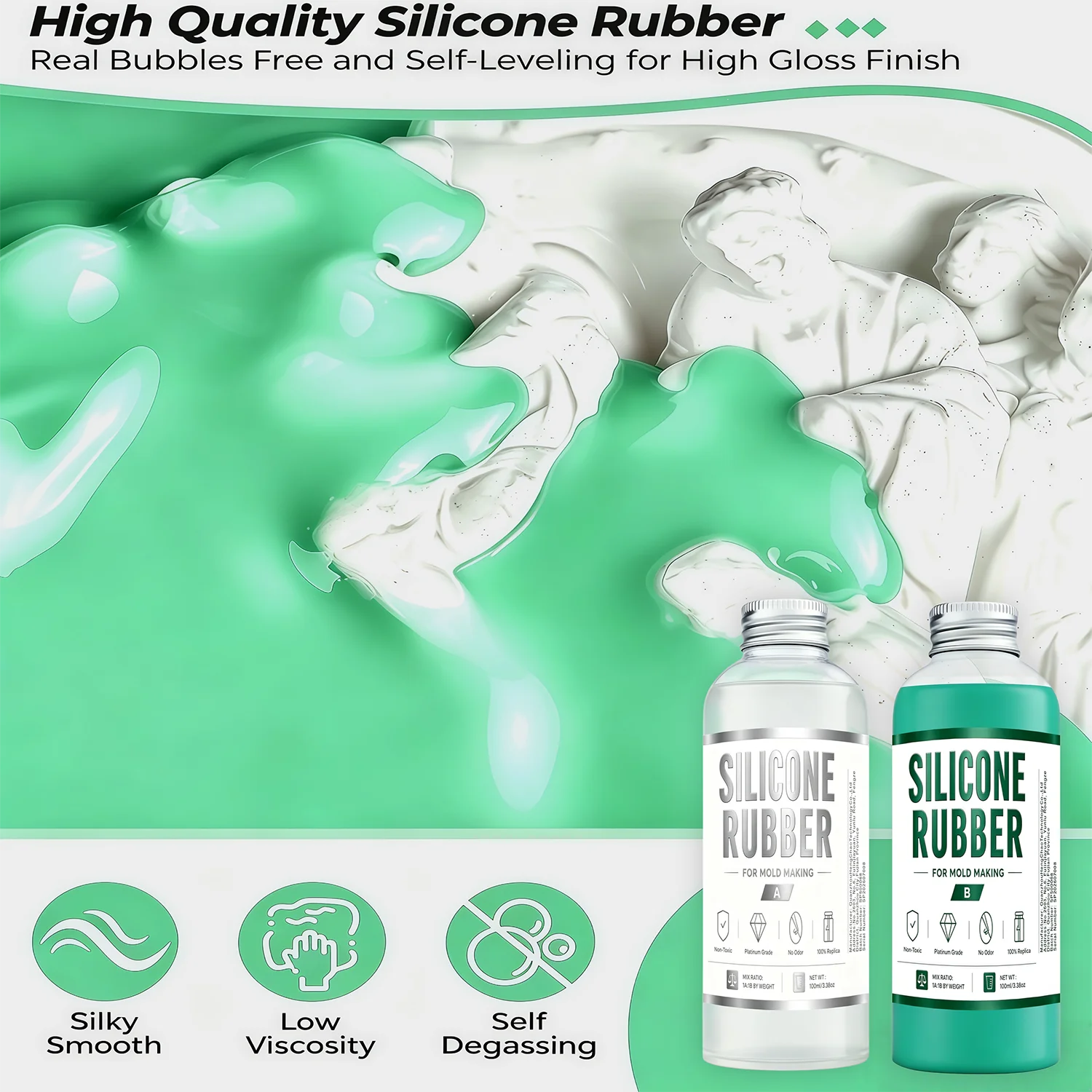 Jewelry Casting Tools Silicone Mold Kit for DIY Projects