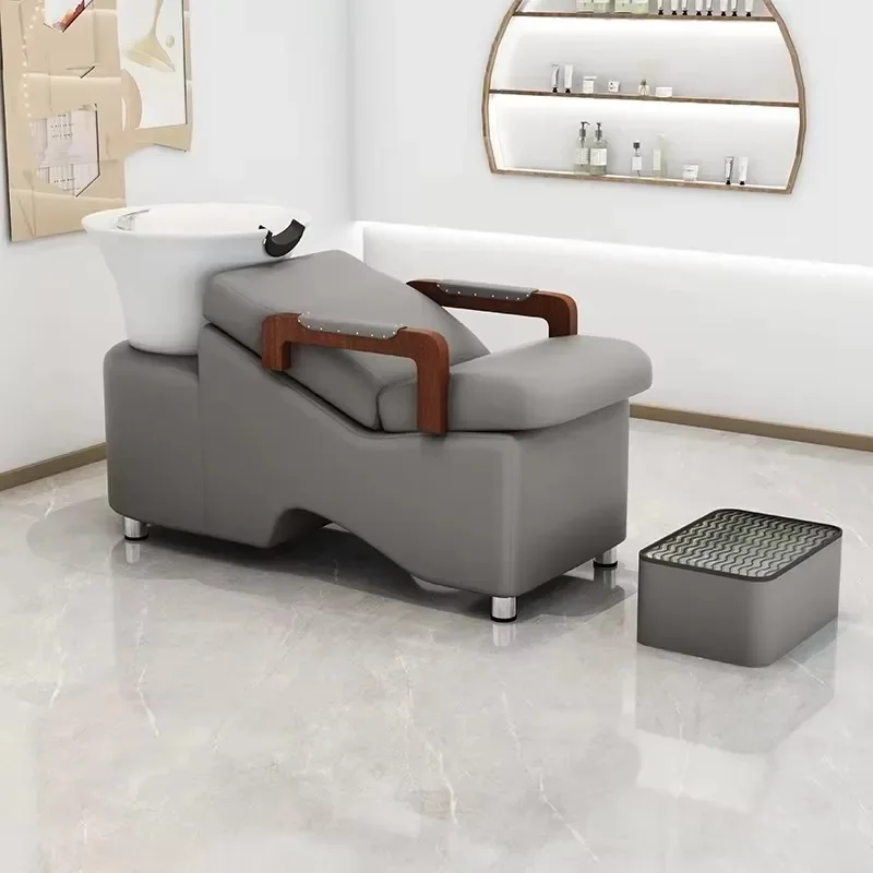 new Personalized Head Spa Modern Trendy Thai Aesthetic Salon Hair Shop Shampoo Bed Vintage Unique Commercial Furniture Sillas