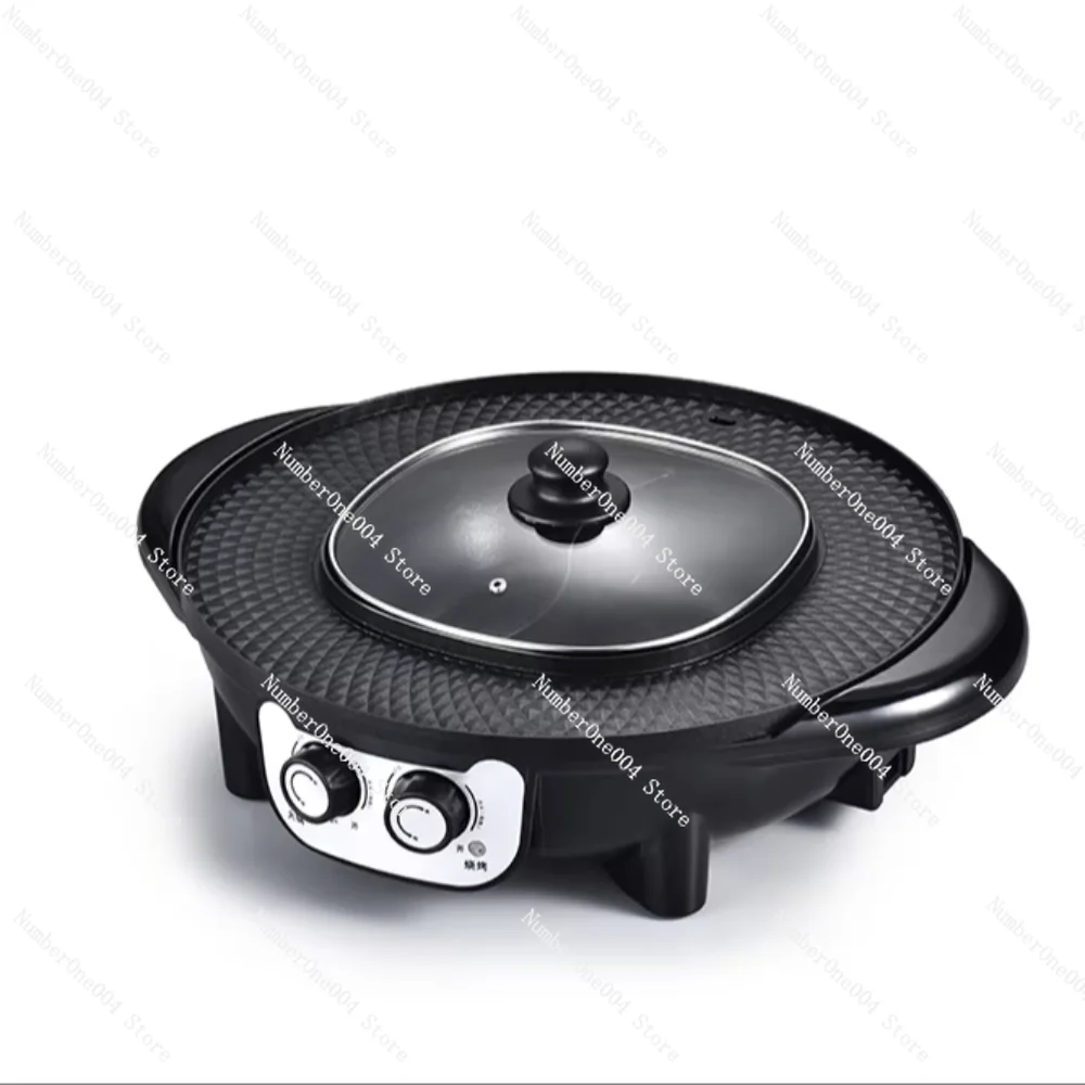 

Электрический гриль в помещении с контролем температуры, антипригарным ПТФЭ, подходит для наружного и внутреннего использования в отеле