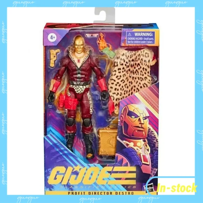 【In-stock】Hasbro G.I. Joe Classified Series Destro 6-Inch Action Figure Toy Model Series