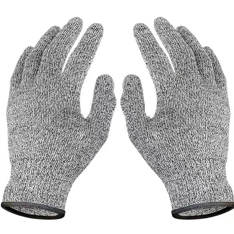 5 Level Safety Anti-cut Work Gloves Cut-Resistant Safety Gloves Anti Cut Proof Gloves Kitchen Garden Butcher  Safety Gloves