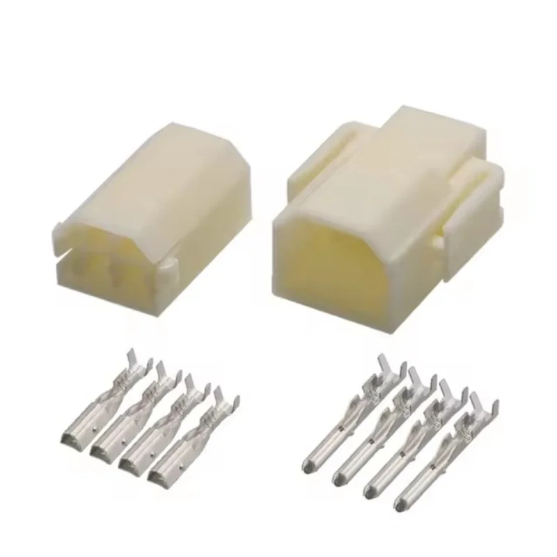 20SET DJ3042-2.3-11/21 Conector de cable automotriz impermeable, enchufe automotriz de 4 pines, enchufe hembra y macho, incluye sello de terminal