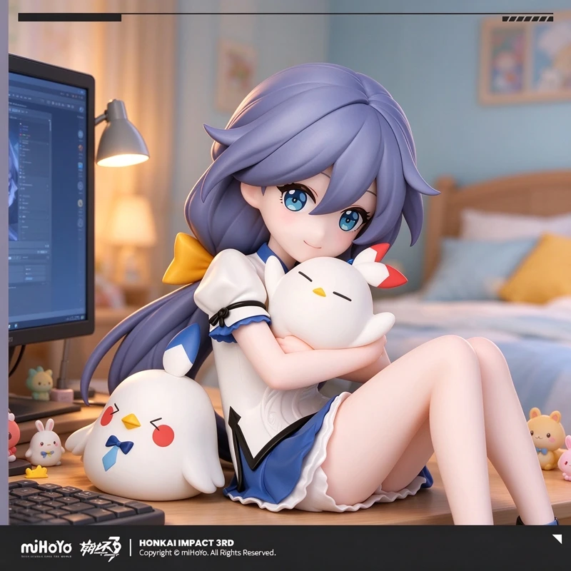 Official miHoYo Honkai Impact 3 Authentic Fuhua Character Merchandise: Figurines, Desk Ornaments, and Gifts