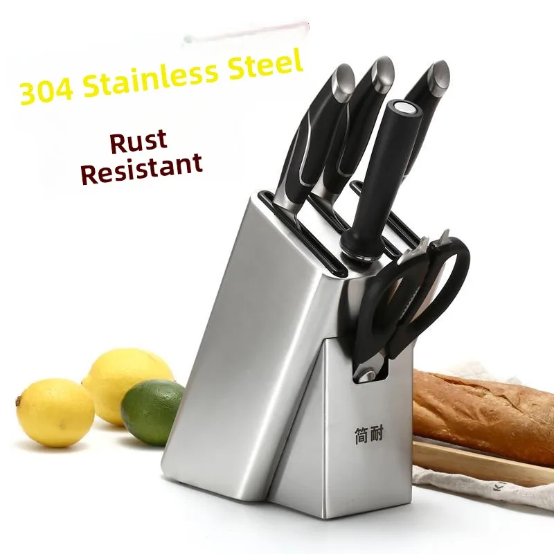 

Stainl Steel Knife Holder Kitchen Storage Ra Anti-Rust Cutlery Organizer Knife Stand for Kitchen Knives No Rust