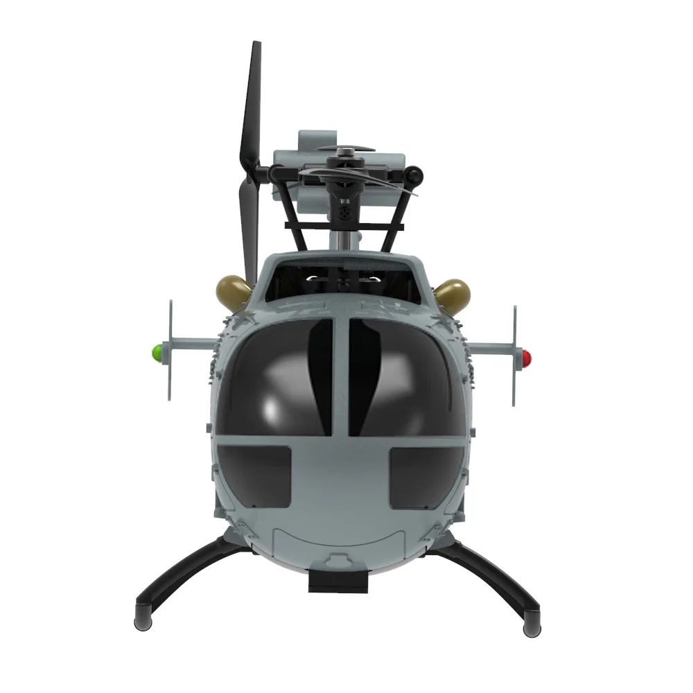 Helicopter Model Four-Channel Aileron Free Six-Axis Fixed Height Adult Remote Control Aircraft C186 Emulates Bo105