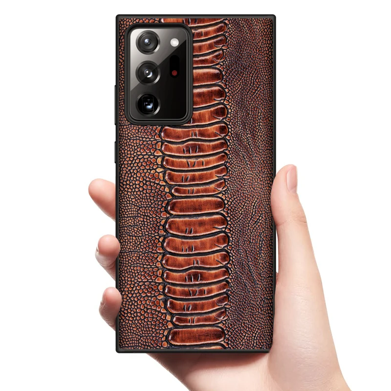 Чехол-накладка из натуральной кожи для Samsung Galaxy Note 20 Note20