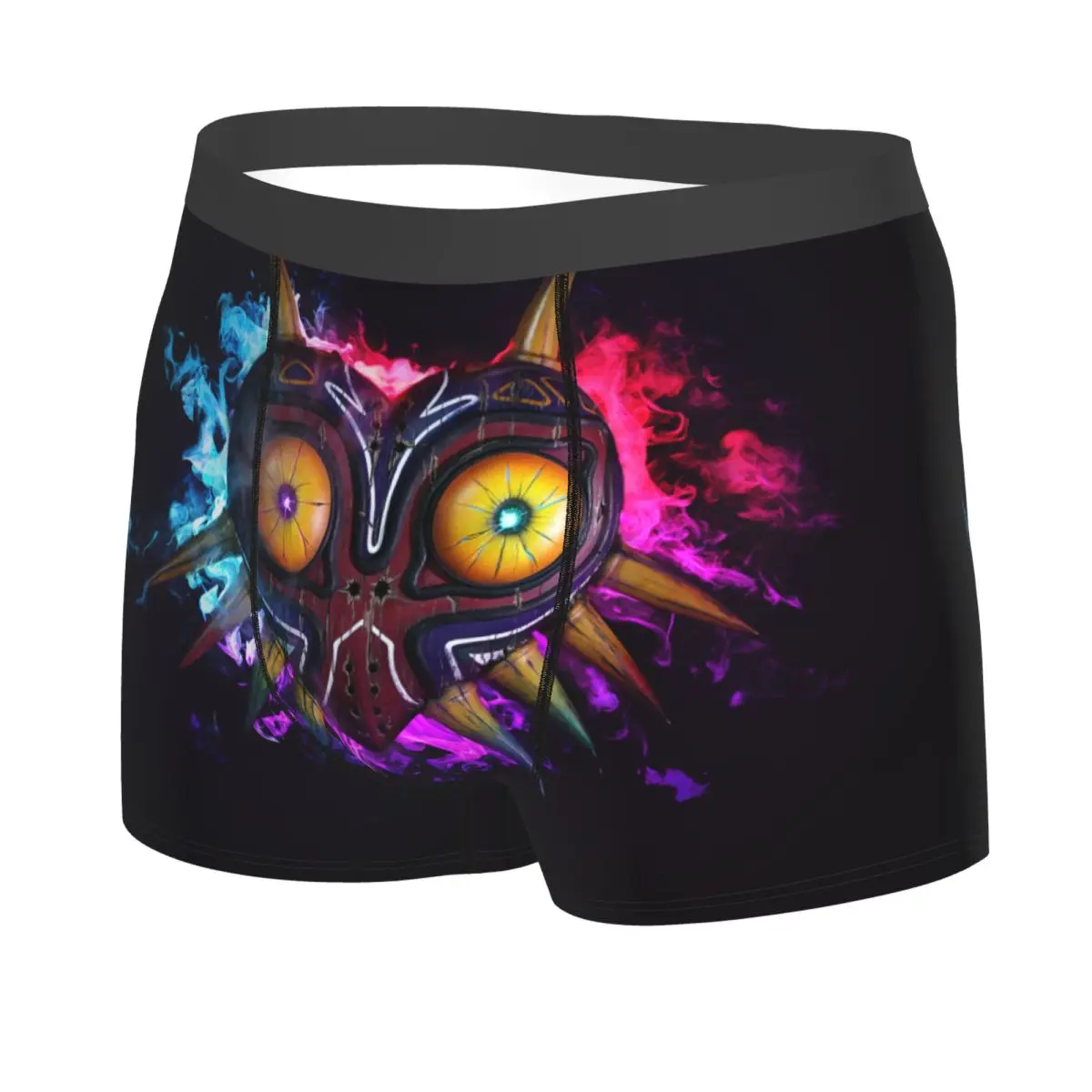 Personalizado divertido moda Majora juego Boxers pantalones cortos bragas calzoncillos masculinos calzoncillos transpirables ropa interior