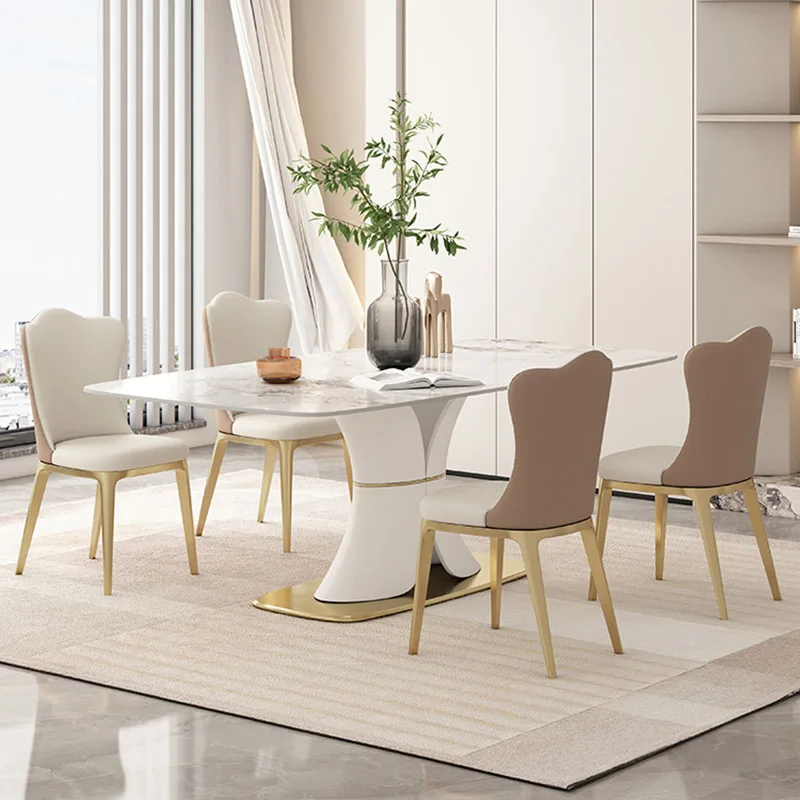 

Living Room Mobile Dining Tables Coffee Wall Salon Bar Hallway White Luxury Dining Tables Mesa De Cozinha Kitchen Furniture