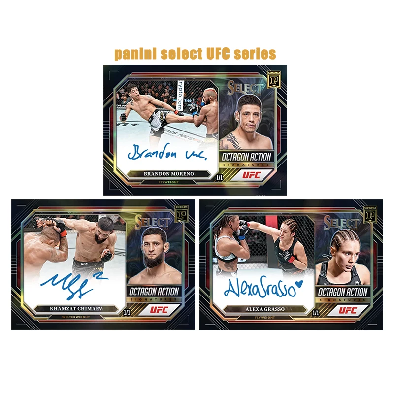 

Коллекционные флеш-карты Panini Select UFC Series: DIY-набор с Алексой Грассо, Камзатом Чимаевым, Брендоном Морено – игрушки и подарки