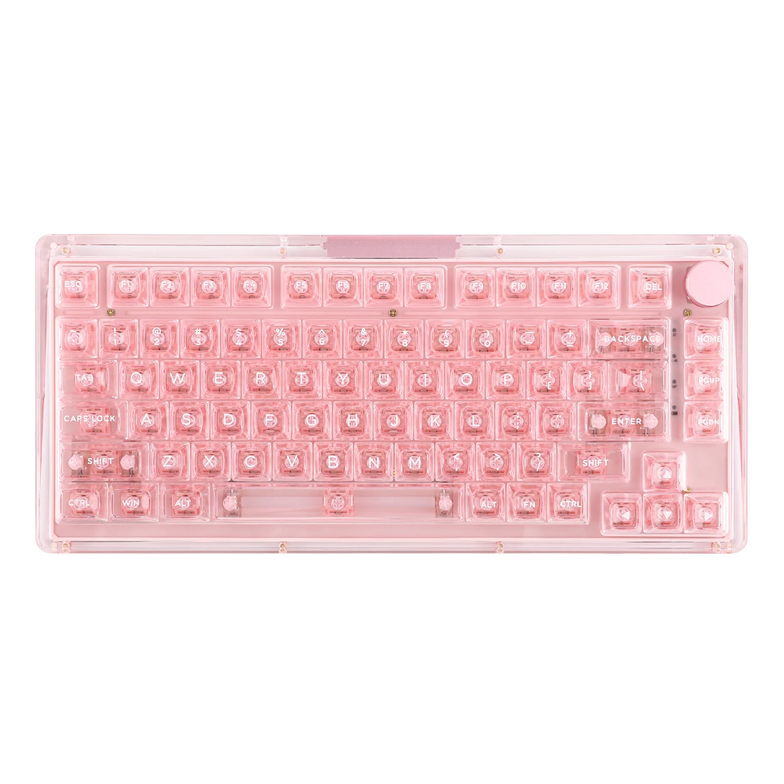 KiiBOOM Phantom 81 V3 75% Hot-swappable Acrylic Gasket USB-C Wired/Bluetooth 5.0/2.4GHz Wireless Mechanical Keyboard for Win/Mac - Image 5