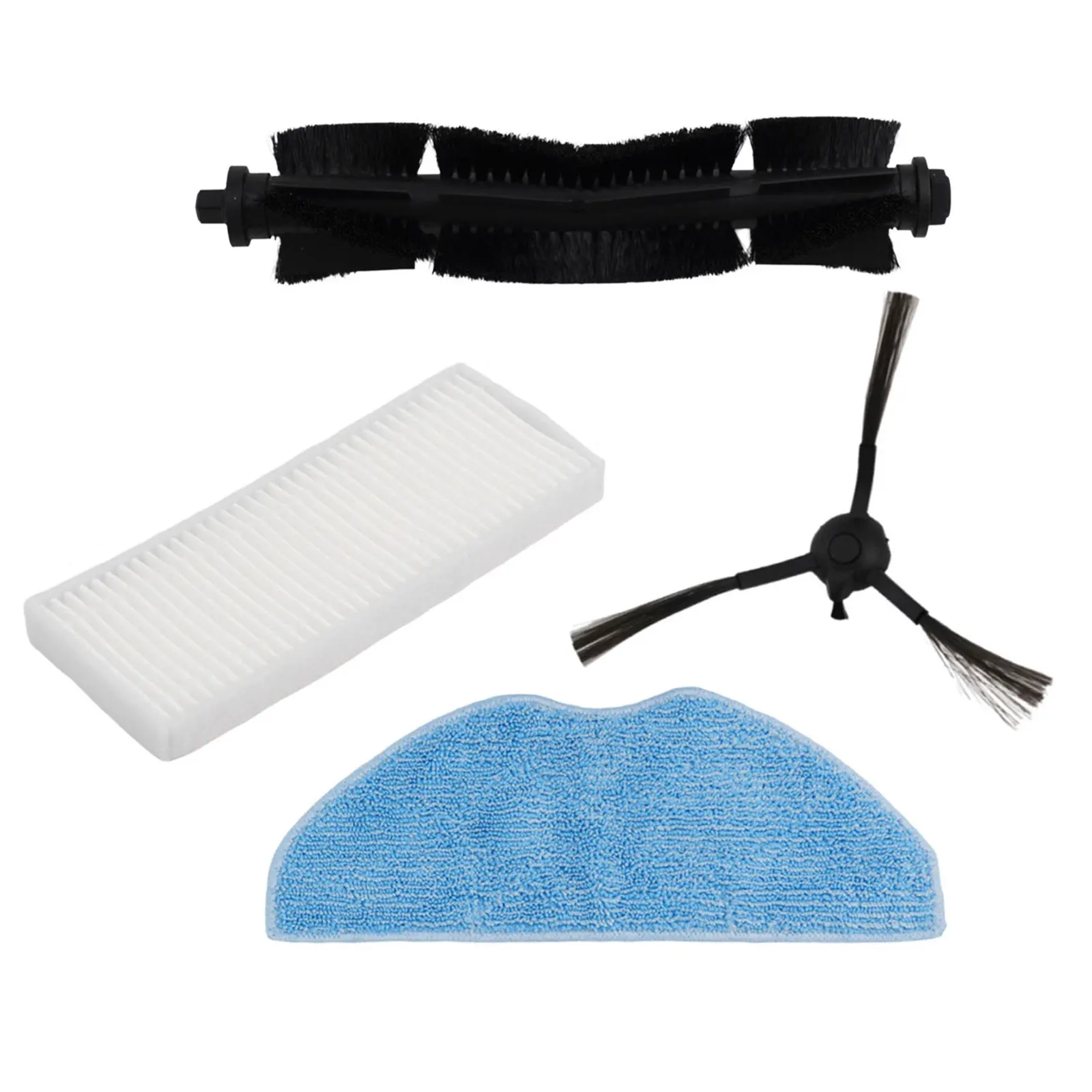 

Home Cleaning Main Brush Filter Kit Cleaning Accessory Kit Direct Replacement Dust Capture Filters Effective Side Brushes