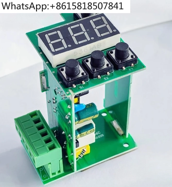 

Cloth breaker, large screen cutter, delay counter, circuit board