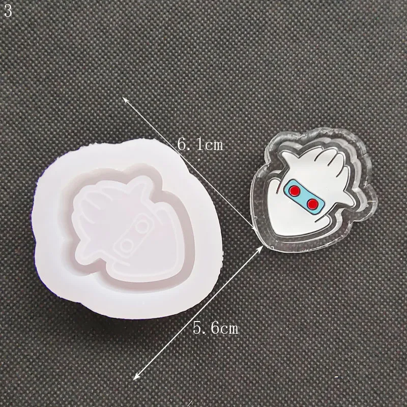 DIY Shaker Mold Epxy Resin Mold Silicone Jewelry Tools Jewelry Accessories