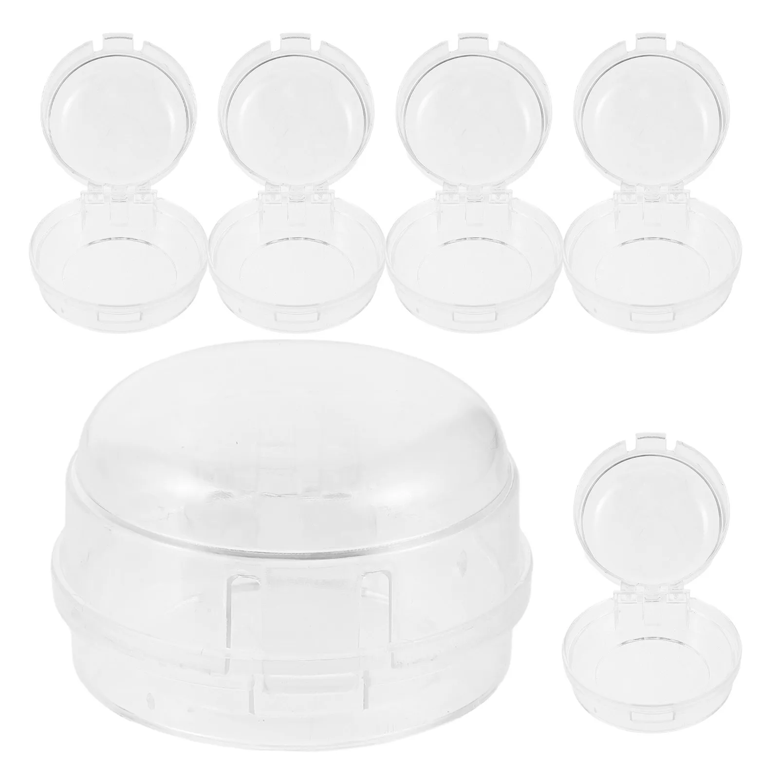 

6Pcs Kitchen Stove Knob Protectors Transparent Heat Proof Covers for Gas Range Switch Safety and Cleanliness Gas Hob Cover