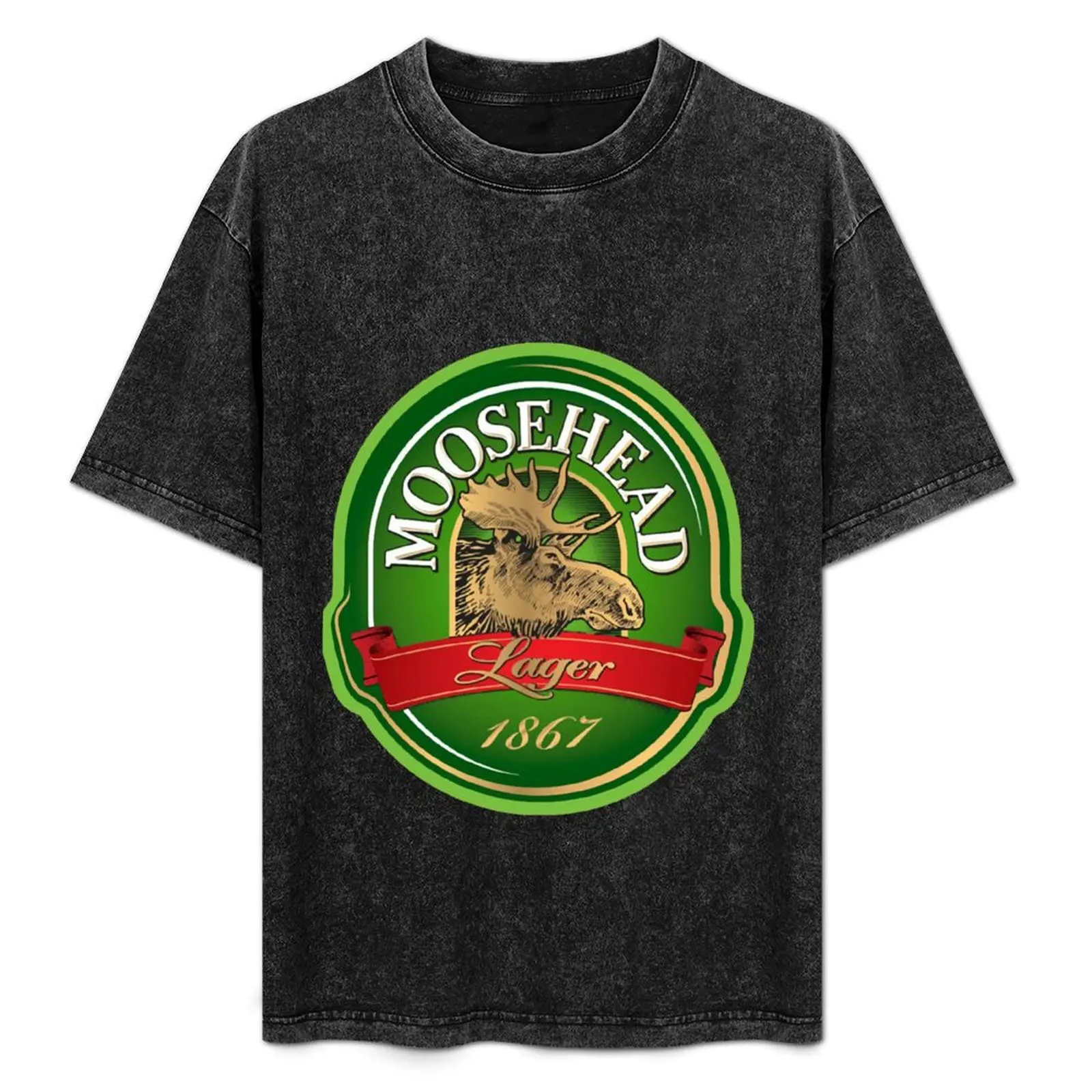 Moosehead Beer logo Beer American pale ale camiseta divertida camisa de algodón tallas grandes nueva edición camisas camiseta gráfica hombres