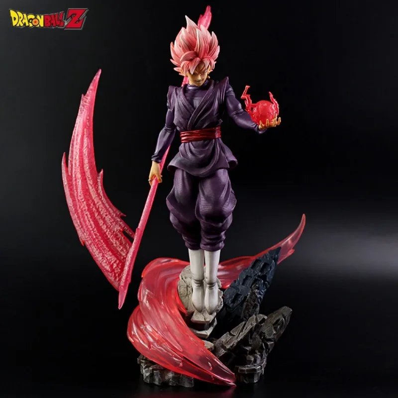 

Фигурка Dragon Ball Z, 38 см, Gk Super Saiyan Rose Zamasu со светодиодной подсветкой, экшн-фигурки, аниме, ПВХ Модель, игрушки, статуя, декоративные куклы, подарки