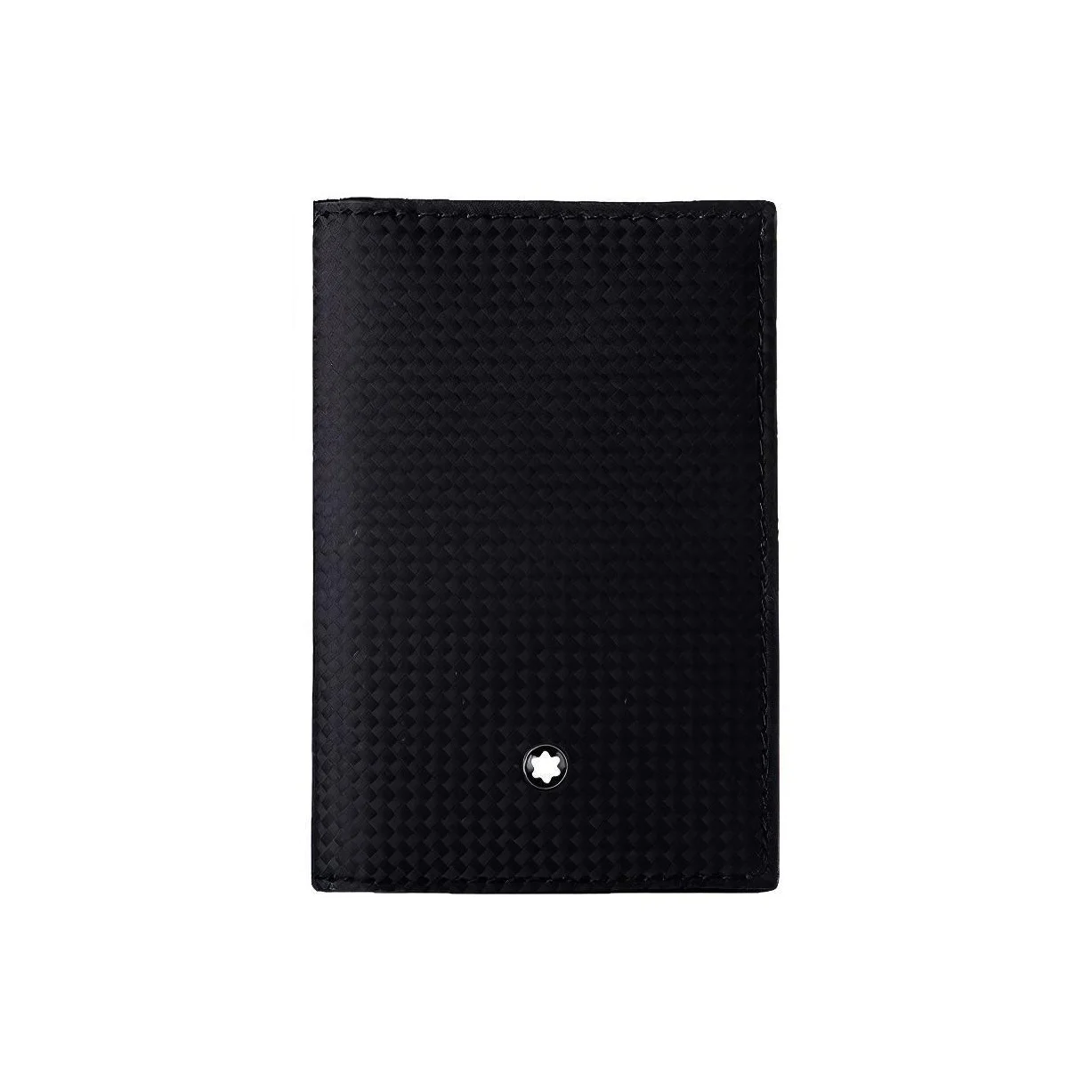 MONTBLANC Leather Wallet Men's Black 111141