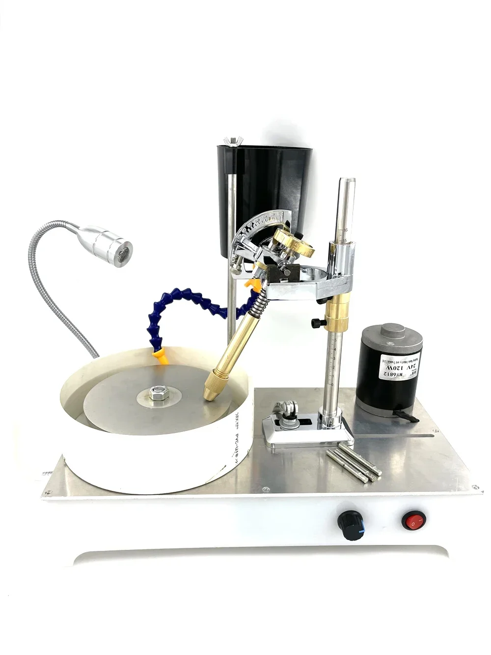 Heiße Verkäufe 110 V-240 V Edelstein Facettierung Maschine Schmuck Polierer Jade Flache Grinder 1800 RPM Edelstein Polieren Instrumente