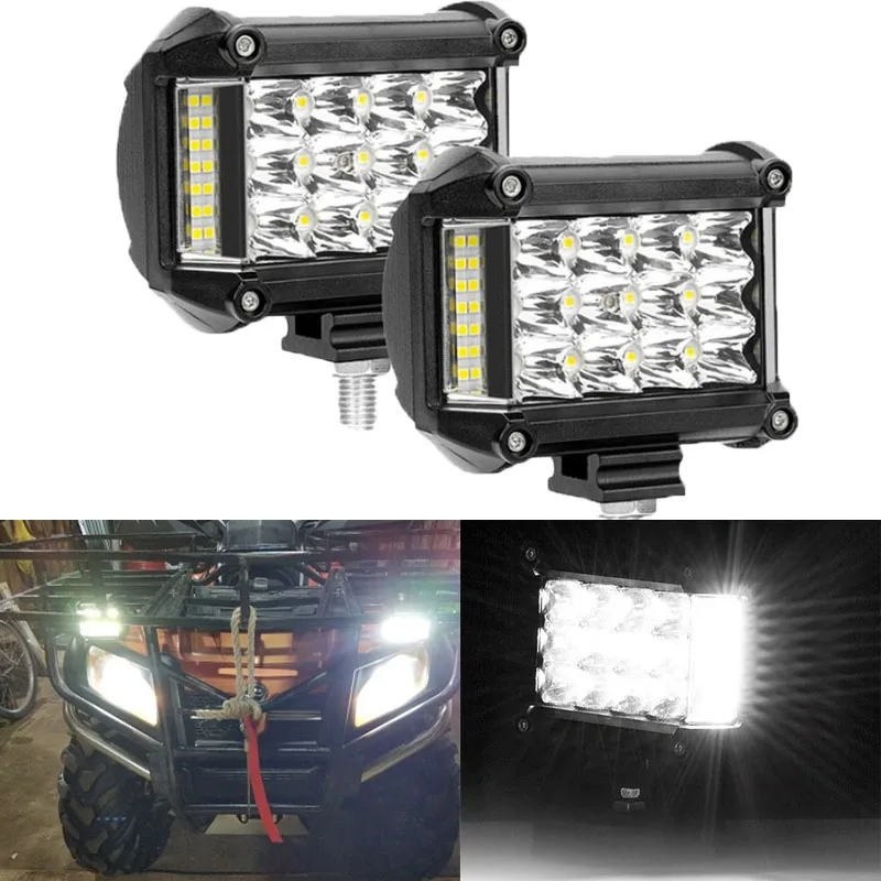 4 Inch Motorcycle LED Work Light For SUV ATV 4x4 4wd Car Offroad Harley Jeep Hummer Ford Pickup Volvo Truck Lorry Auto