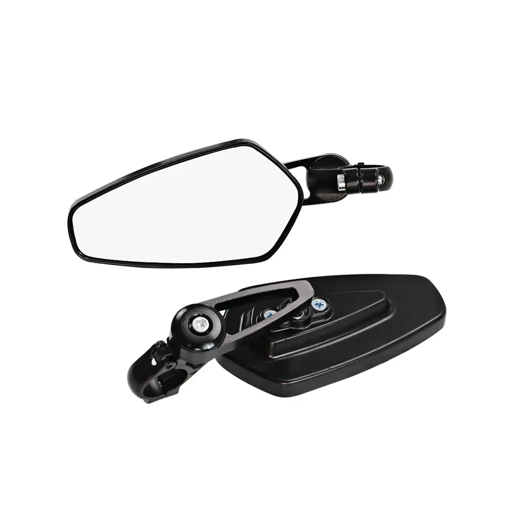 SDTW Motorcycle 360 Degree Swivel Universal 7/8" Handle Bar End Billet Aluminum Side Rearview Mirror For Haonda Yamaha Suzuki image 5