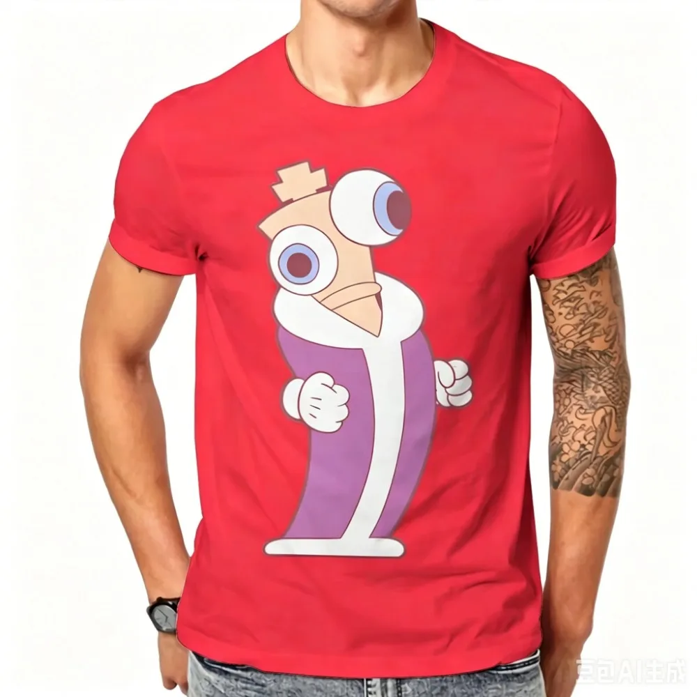 Harajuku The Amazing Digital Circus 3D Print Sport Quickdry Breatha MenTShirt Outdoor Street Casual Fashion Parentchild Clothing