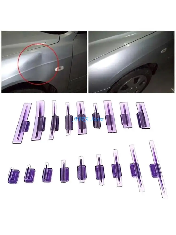 

U13C Automotive Repair Kits Dent Removal Set Dent Puller Kits Vehicle Repair Tools Efficiently Fix Dings & Damage on Vehicles