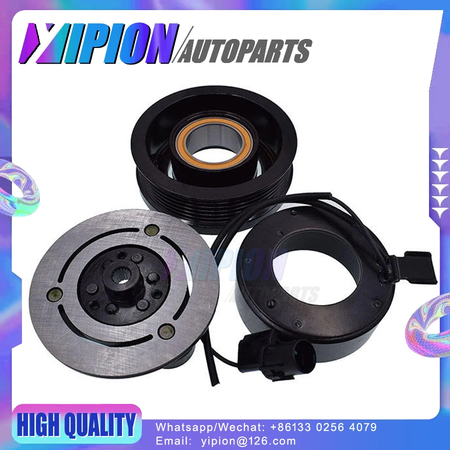 New AC Air Conditioning Compressor Clutch ASSY For Car Mitsubishi Outlander Bearing Size 355020 115MM 6Grooves