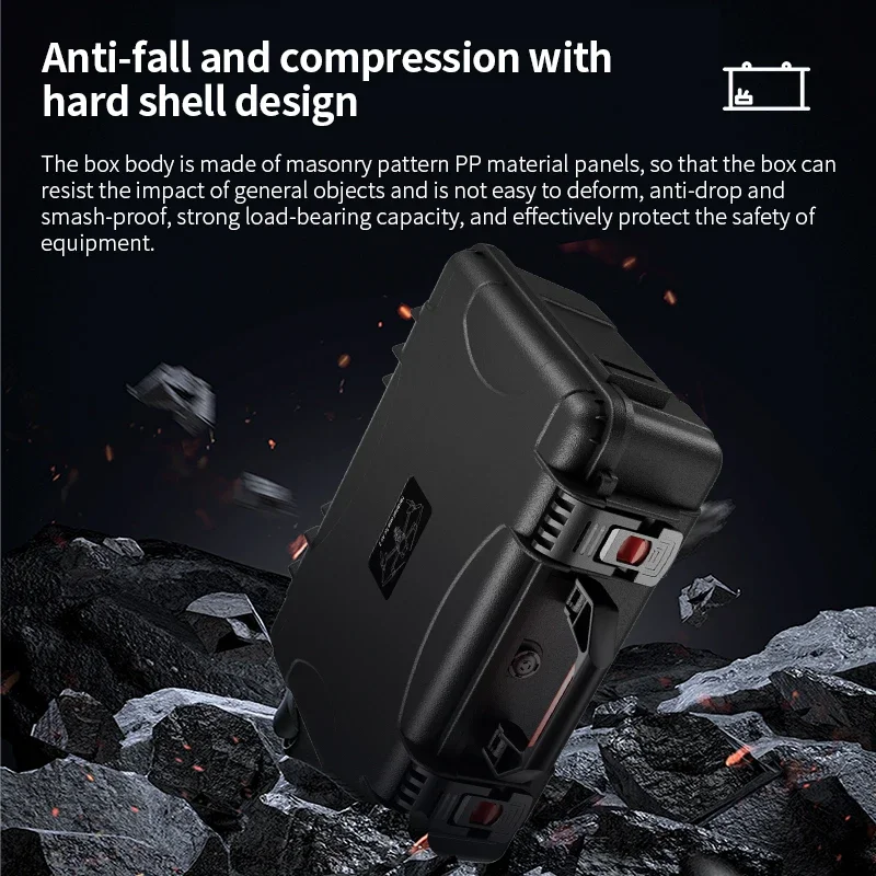 STARTRC Portable Explosion-proof Box for DJI Air 3S Accessories Storage Case Hard Shell Waterproof Carrying Case For DJI RC 2 N3