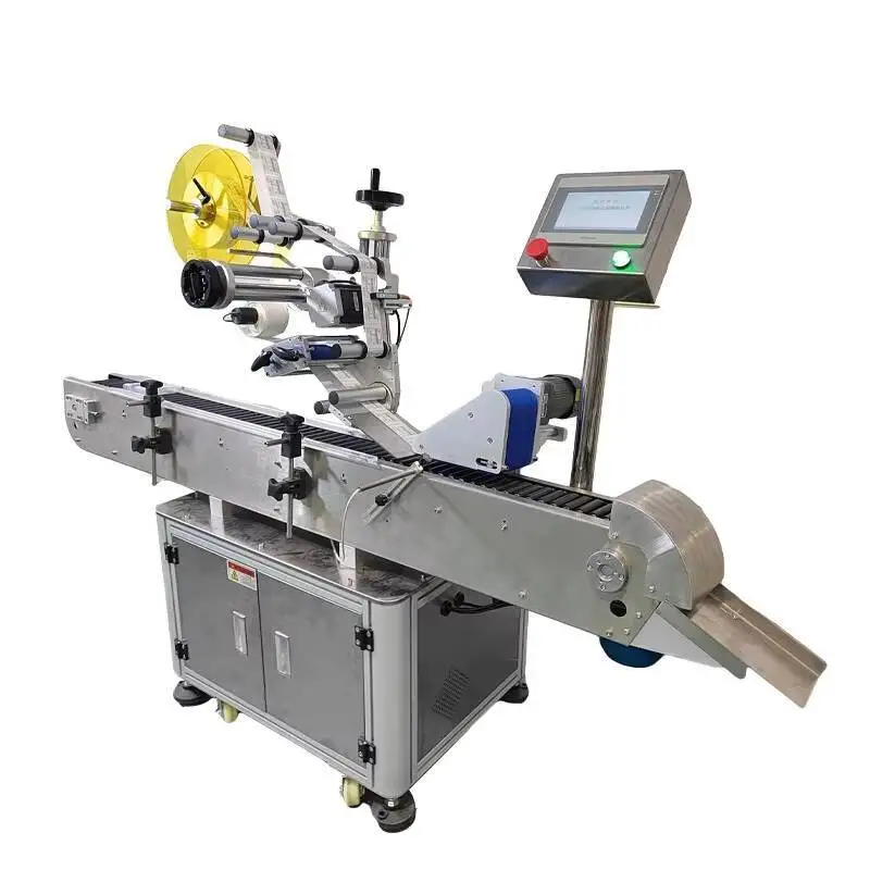 Marking Pen, Plastic Round Tube, Fully Automatic Labeling Machine Automatic Horizontal Small Round Bottle Labeling Machine