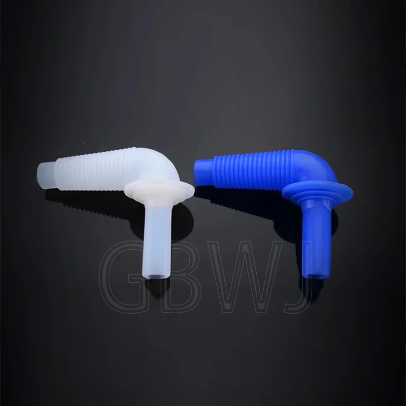 Silicone floor drain tee bathroom washing machine basin dishwasher drain pipe tee elbow joint fittings