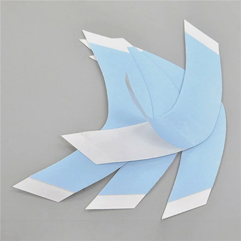 A14F-216 шт./лот, фиксированная лента для парика, двухсторонняя клейкая лента для наращивания волос, водонепроницаемая лента для париков/кружевных париков, клейкая пленка